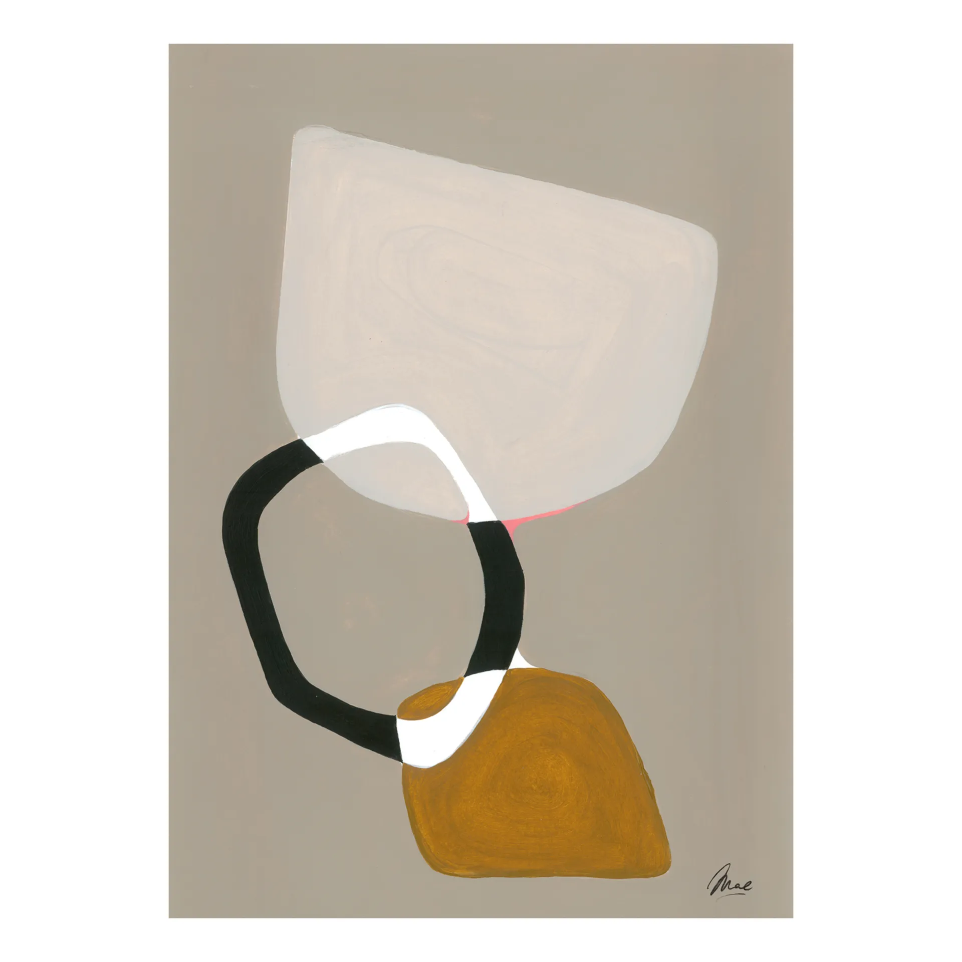 Composition 03 -juliste, 50x70 cm Paper Collective