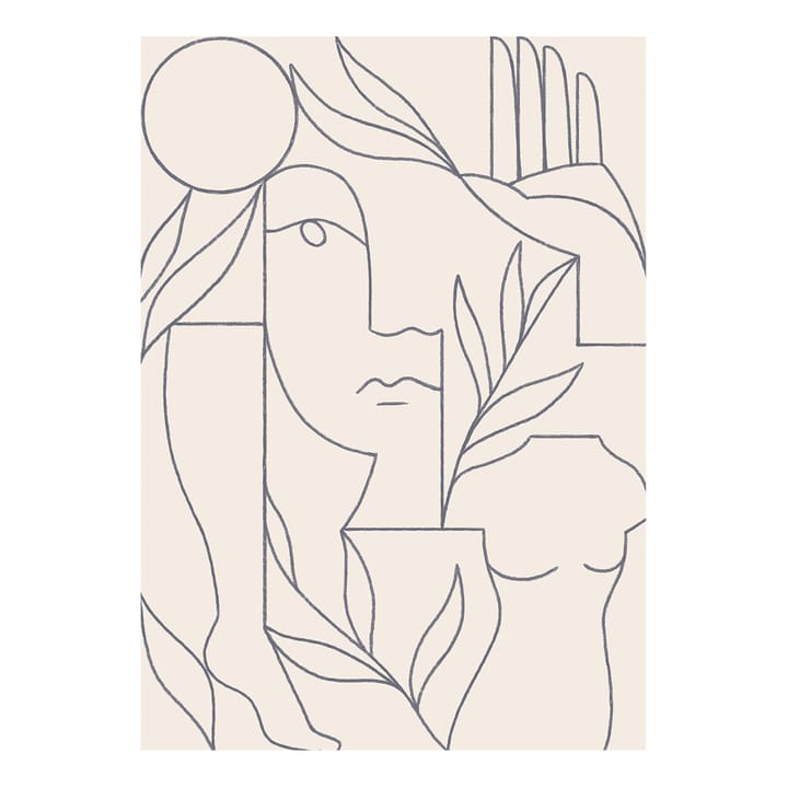 Eden juliste - 30x40 cm - Paper Collective