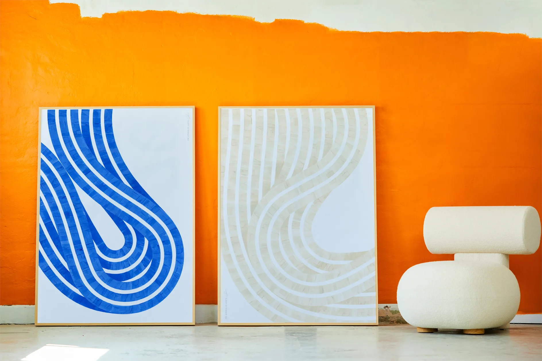 Entropy Blue 02 -juliste, 30 x 40 cm Paper Collective