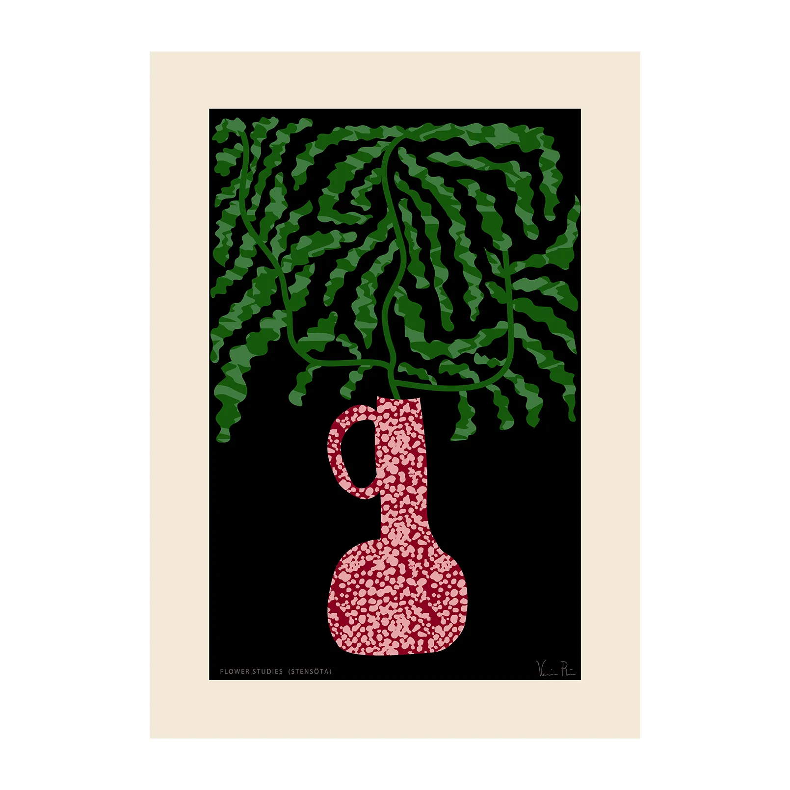 Flower Studies 03 (Kallioimarre) -juliste, 50 x 70 cm Paper Collective