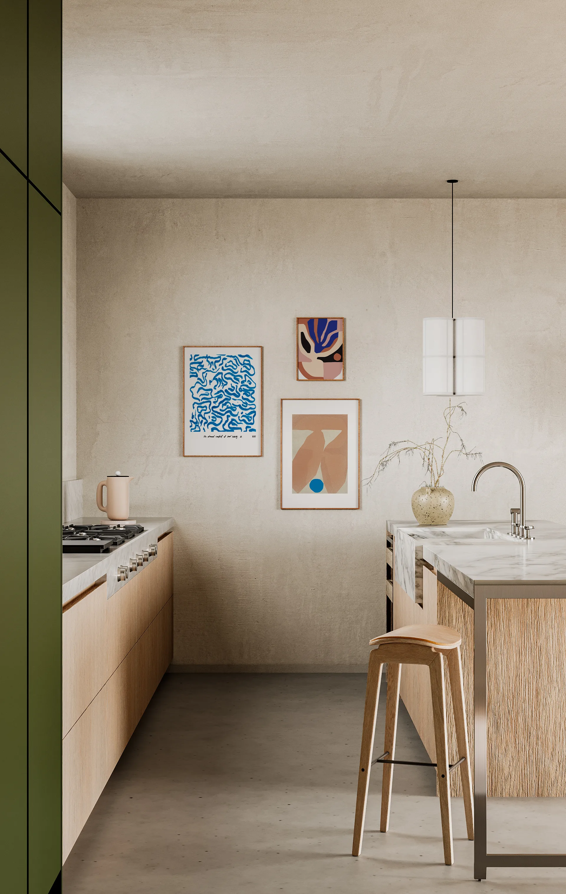 Monstera juliste, 30x40 cm Paper Collective