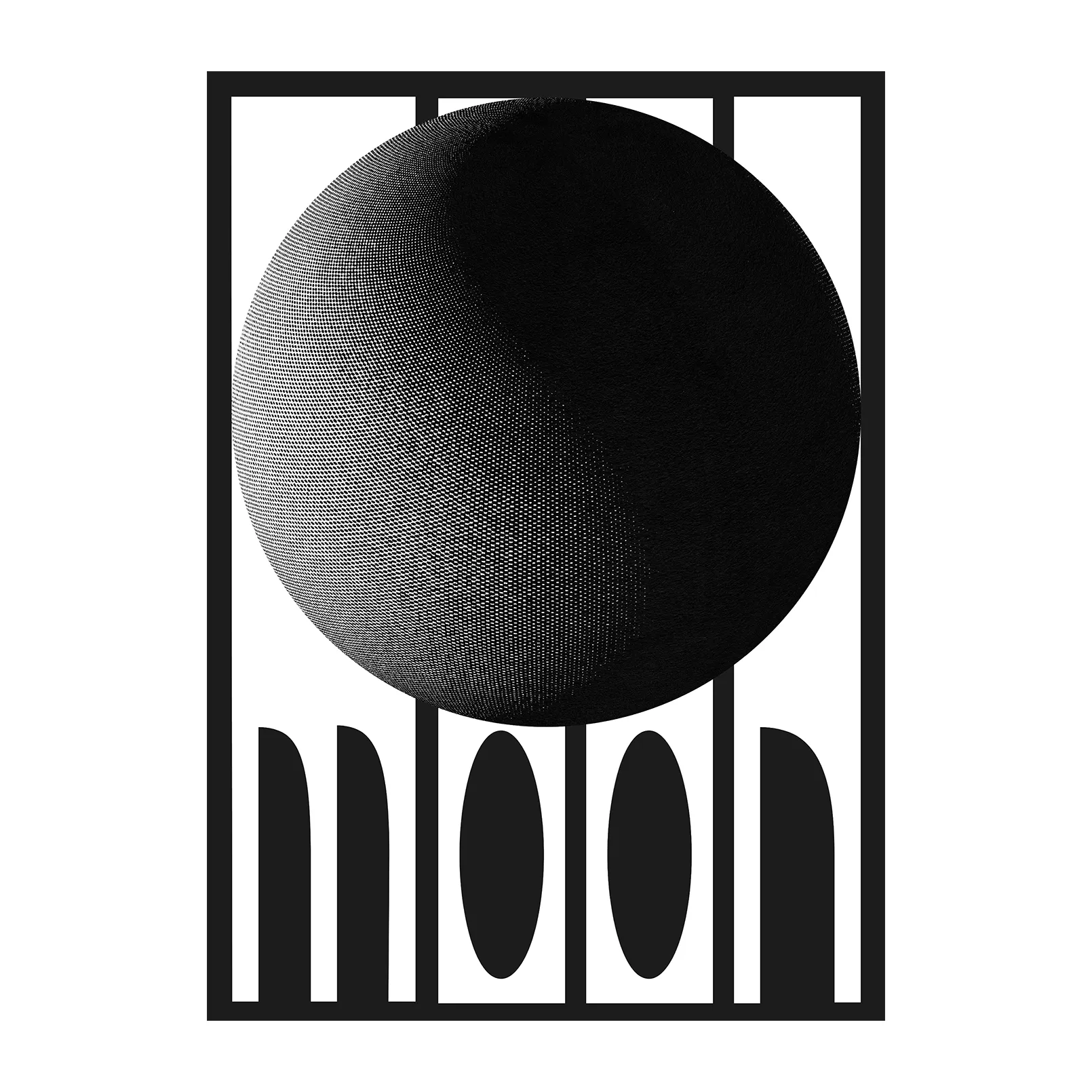Moon juliste, 30 x 40 cm Paper Collective