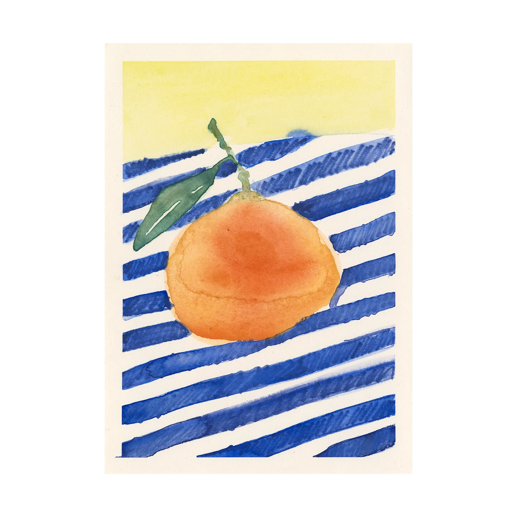 Orange -juliste, 30 x 40 cm Paper Collective