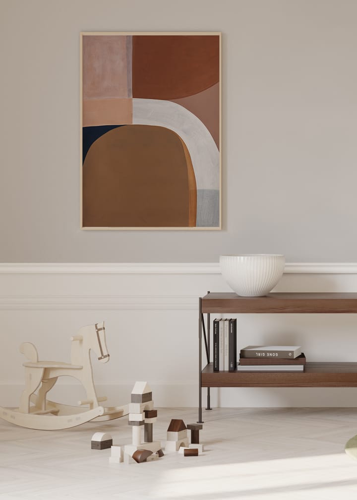 Painted Shapes 01 -juliste, 50x70 cm Paper Collective