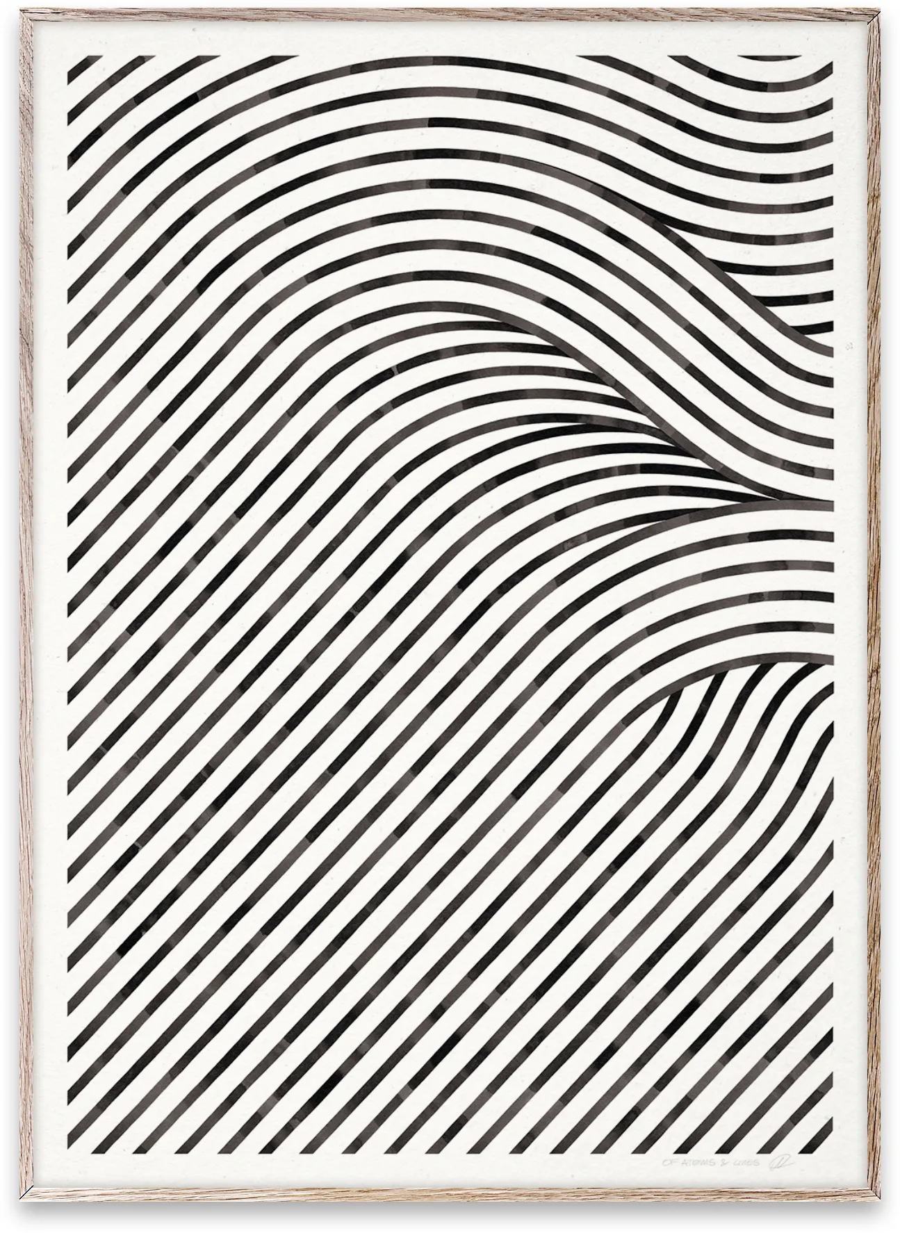 Quantum Fields 02 -juliste, 30x40 cm Paper Collective