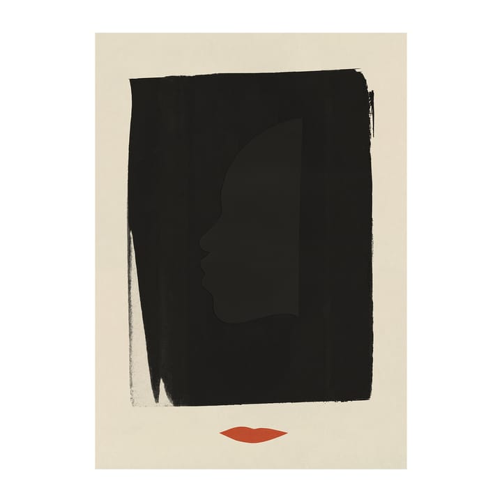 Red Lips -juliste, 30 x 40 cm Paper Collective