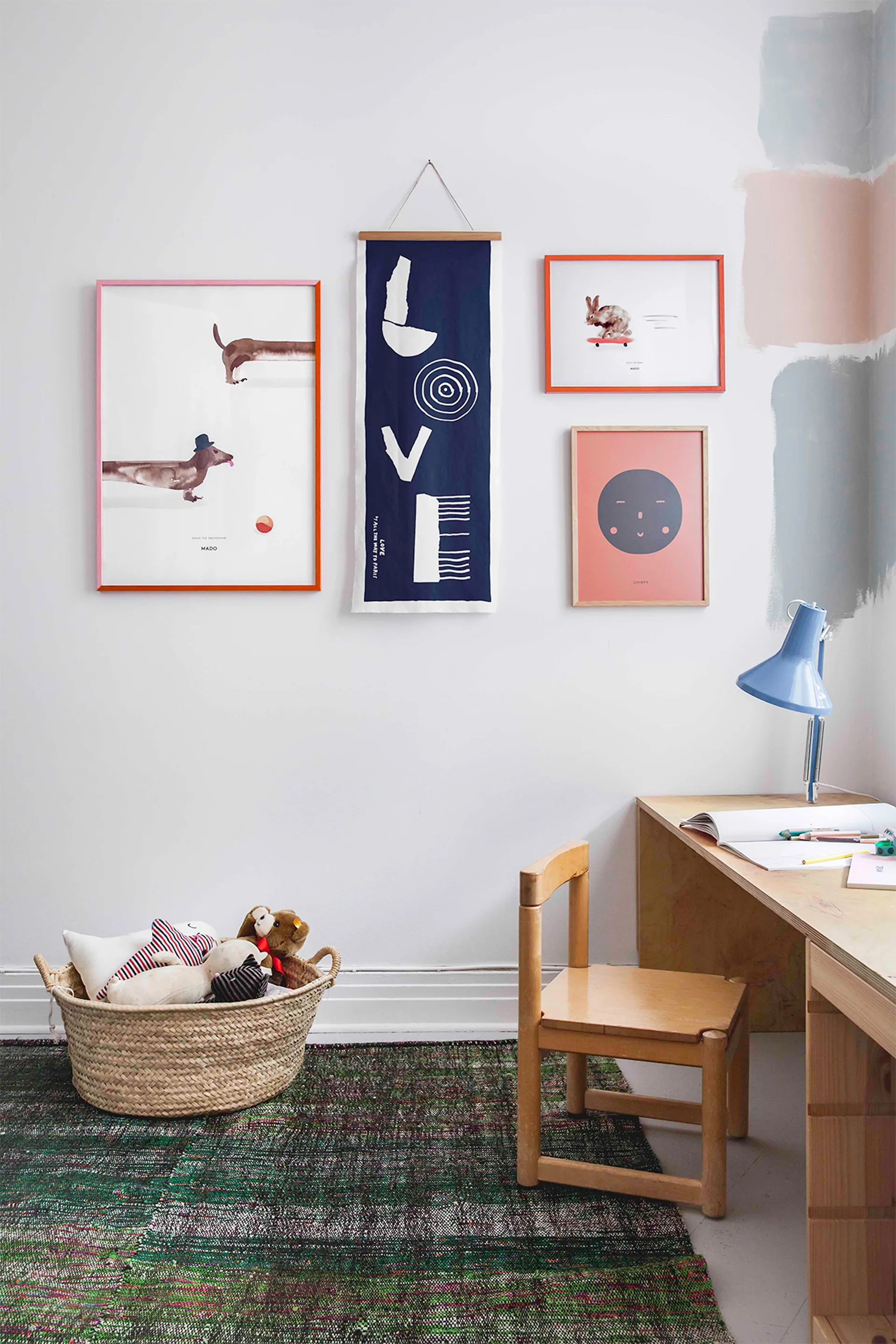 Rocky the Rabbit -juliste, 30x40 cm Paper Collective