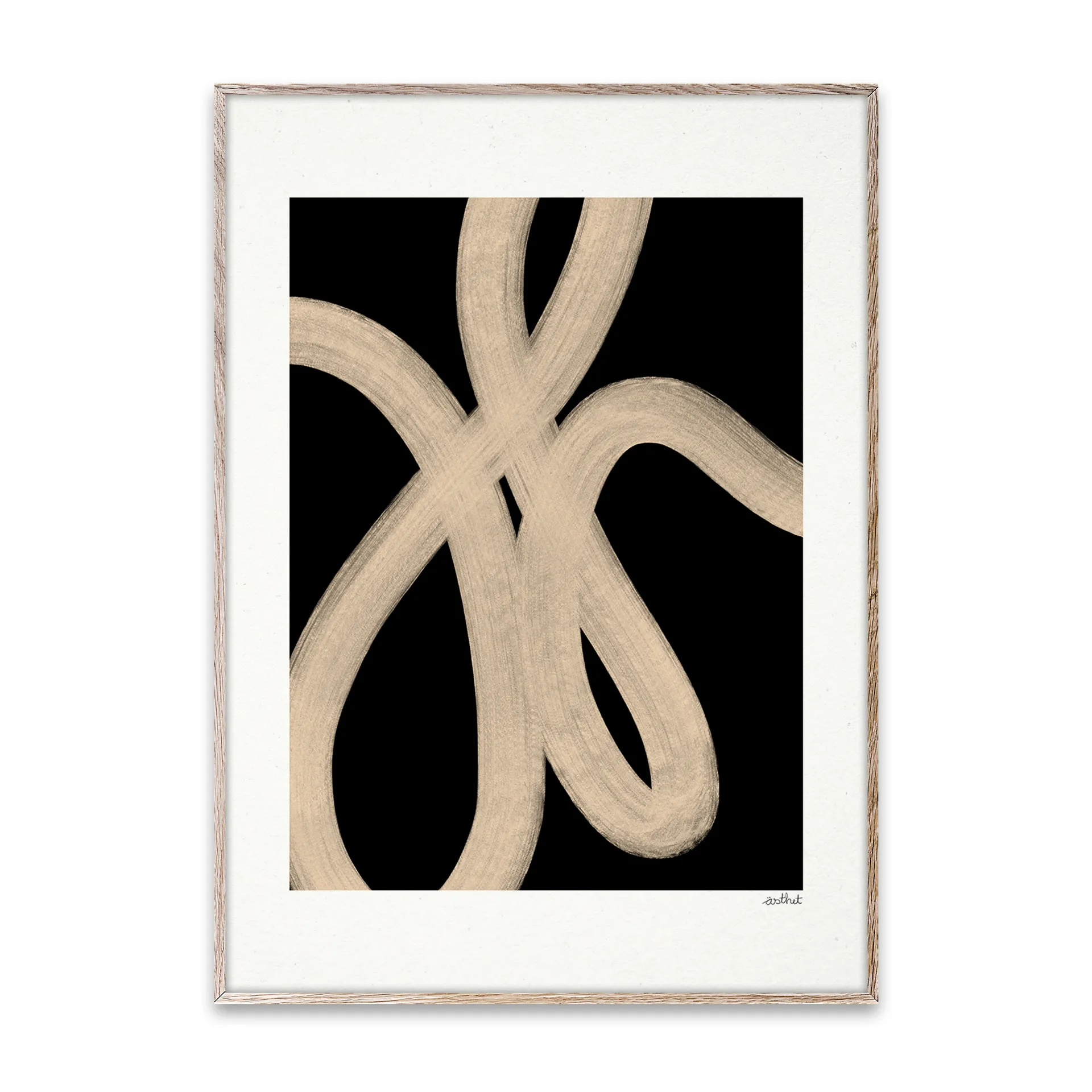 Sand Lines juliste, 30x40 cm Paper Collective