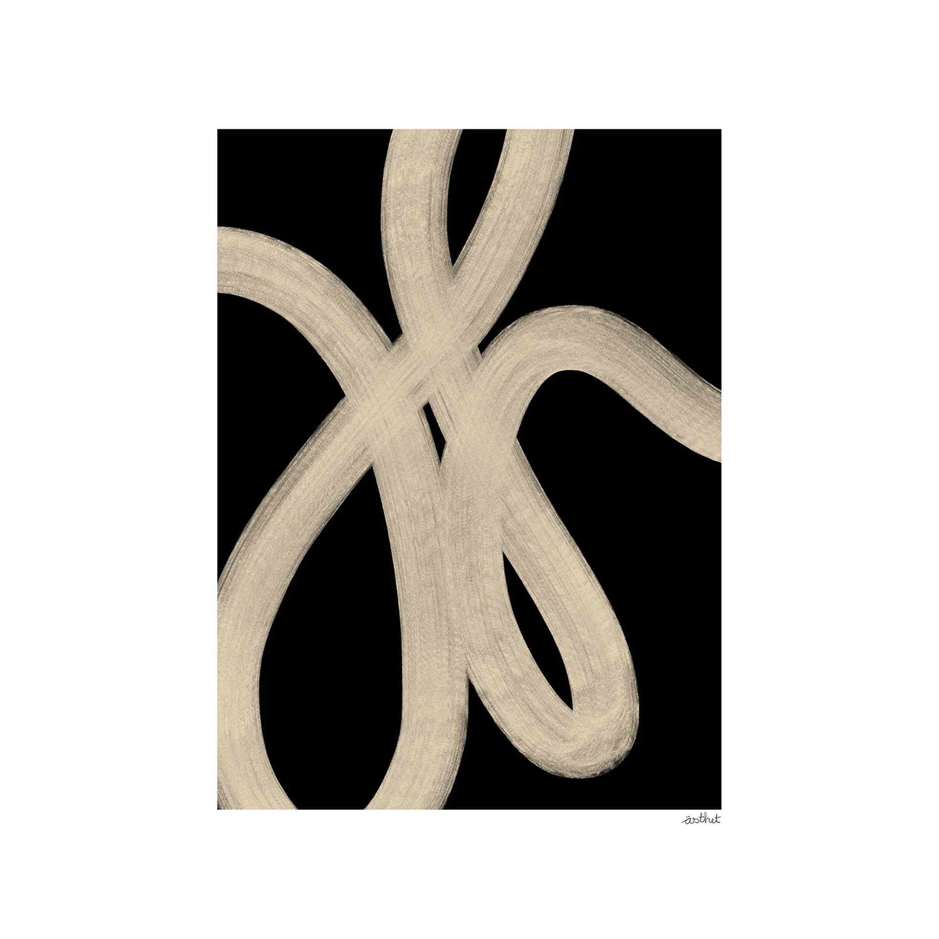 Sand Lines juliste, 30x40 cm Paper Collective