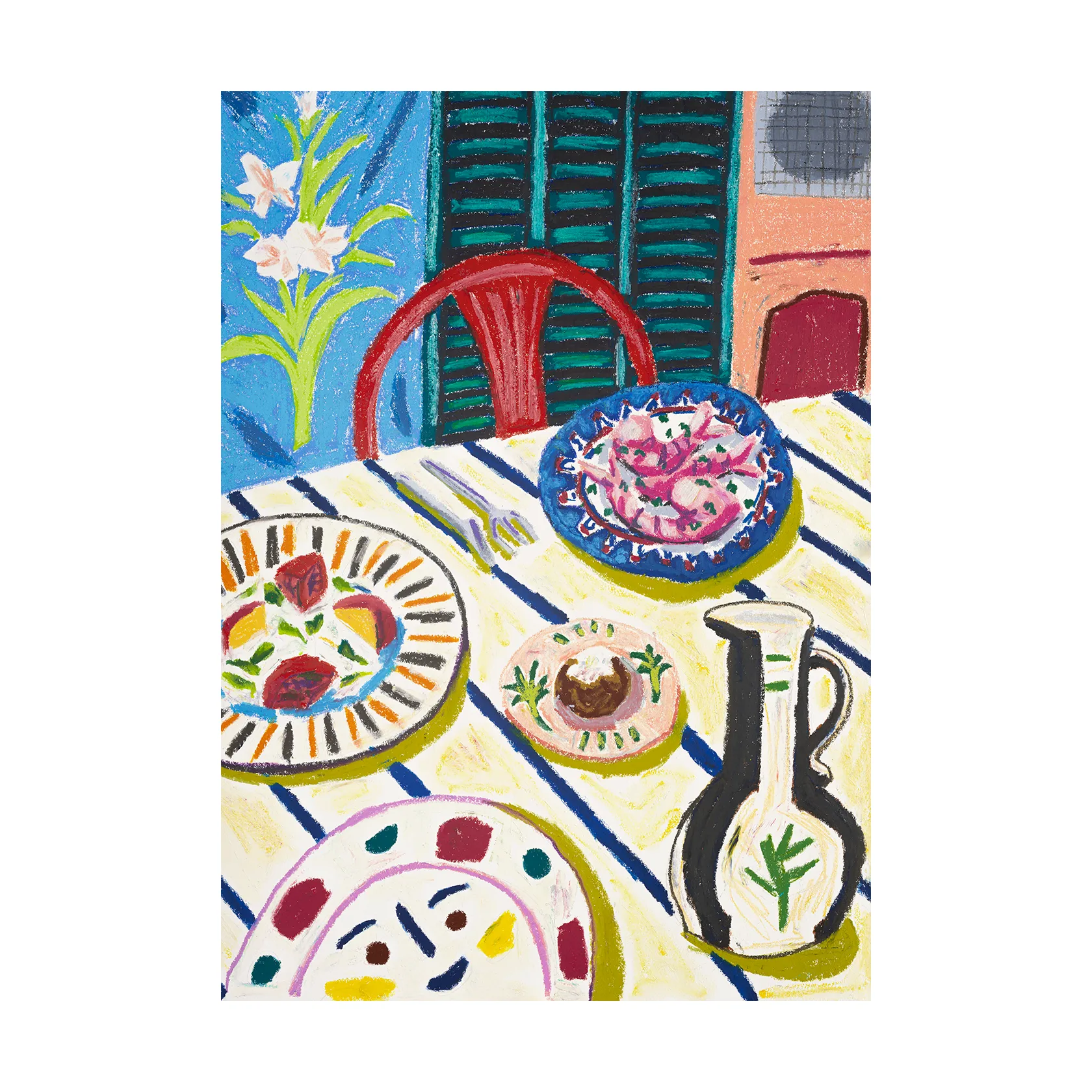 Tapas Dinner -juliste, 30 x 40 cm Paper Collective