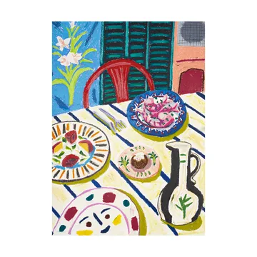 Tapas Dinner -juliste - 30 x 40 cm - Paper Collective