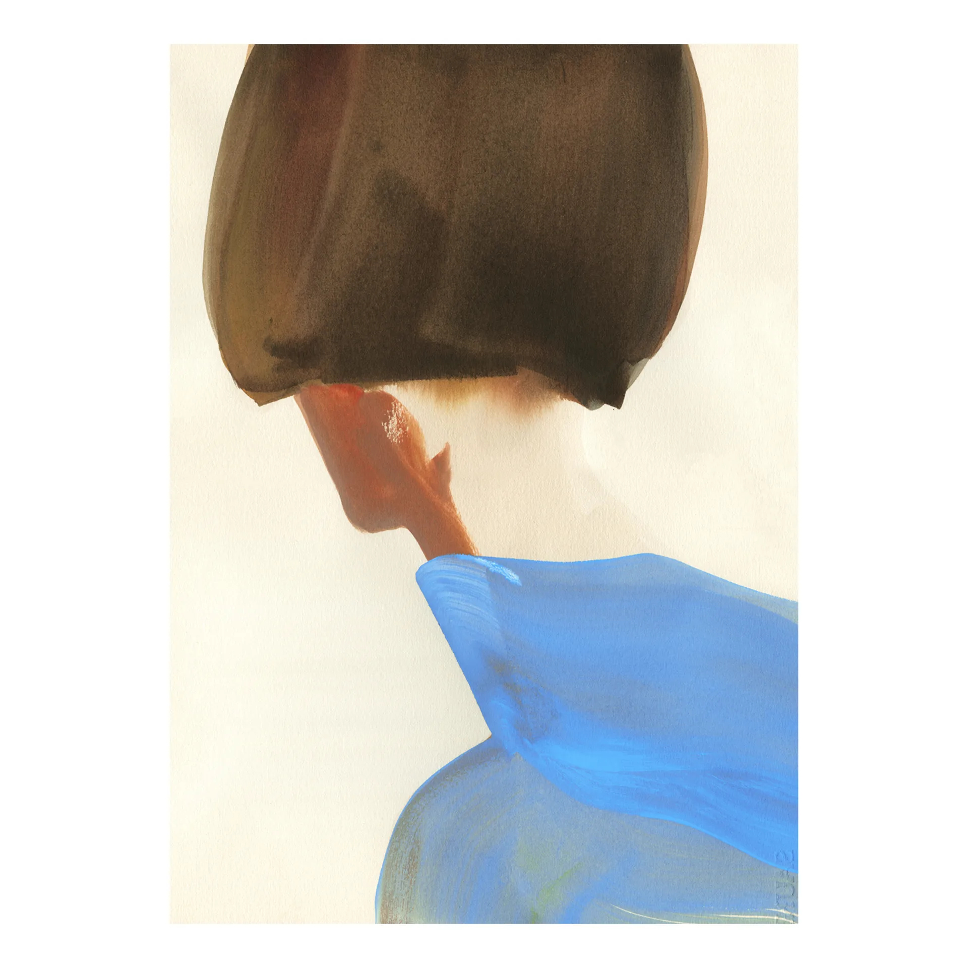 The Blue Cape -juliste, 30 x 40 cm Paper Collective