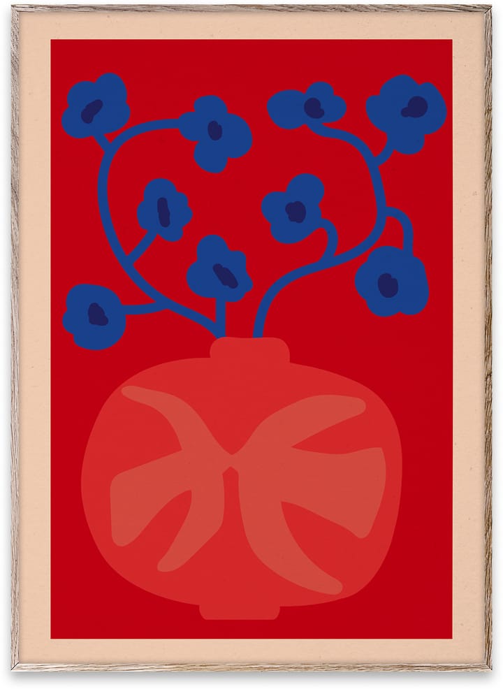 The Red Vase -juliste, 30x40 cm Paper Collective