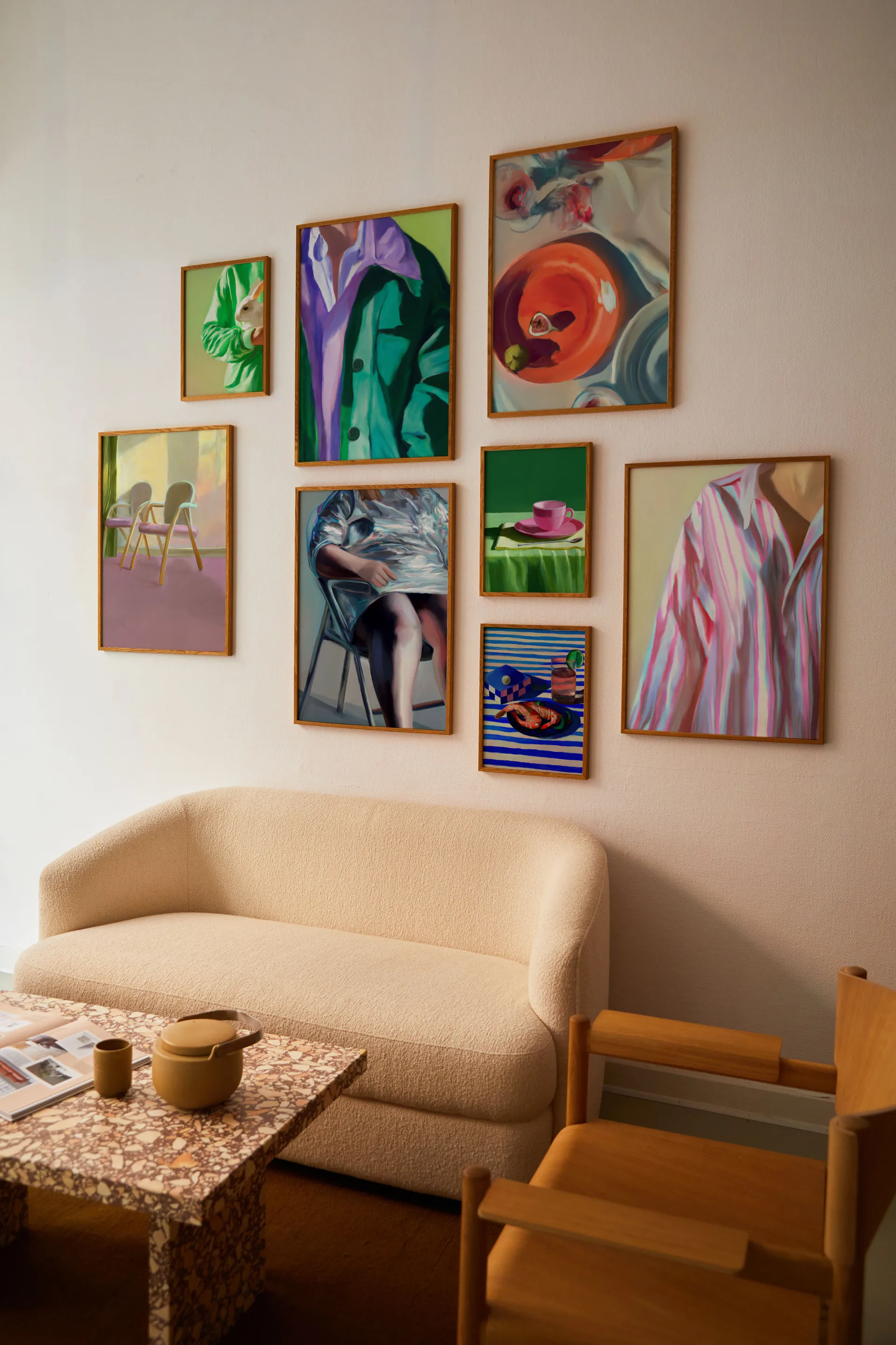 White Rabbit -juliste, 30 x 40 cm Paper Collective