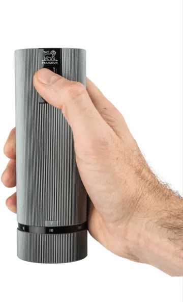 Line Z DUO Electric suola- ja pippurimylly 2 osaa - Alumiini-carbon - Peugeot