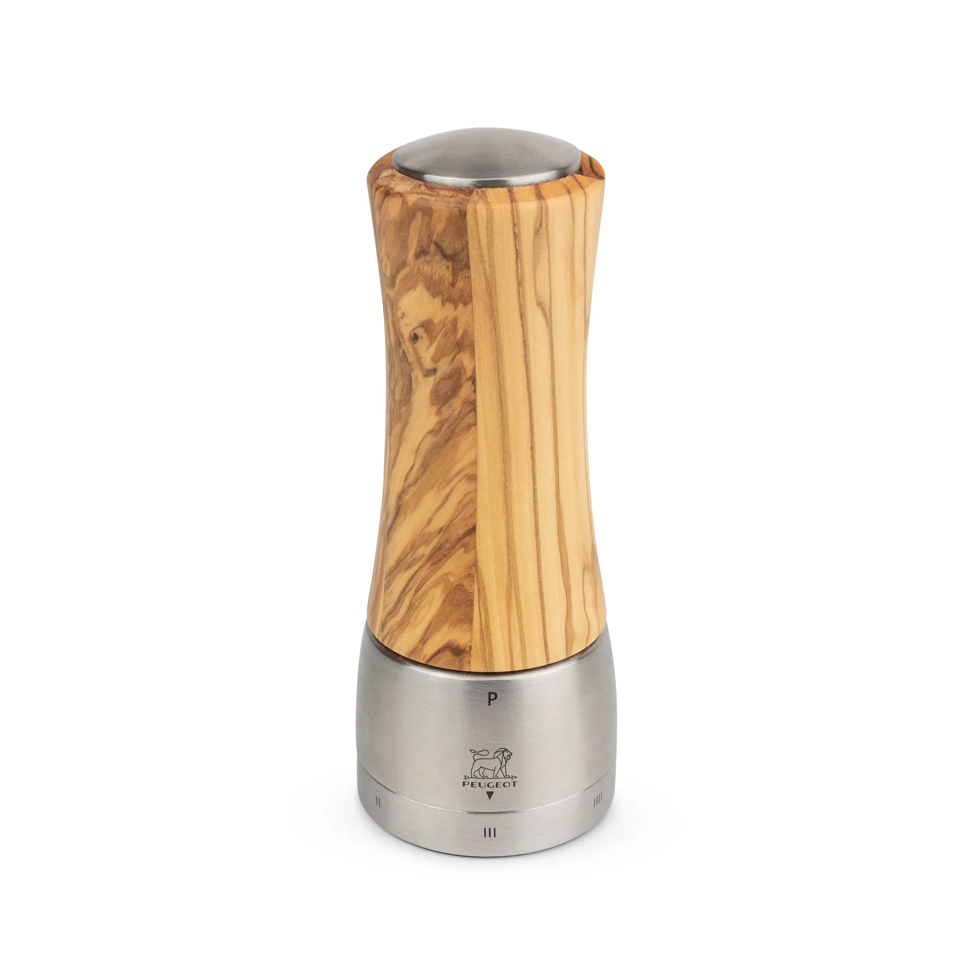 Madras pippurimylly 16 cm, Oliivipuu-ruostumaton teräs Peugeot