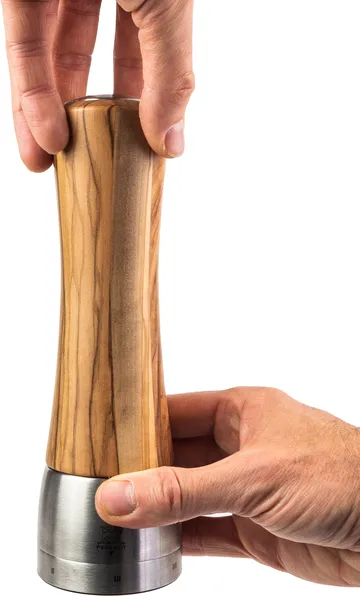 Madras Z suolamylly 21 cm - Olive wood-stainless steel - Peugeot