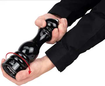 Paris u'Select Z suolamylly 22 cm - Lacquered black - Peugeot