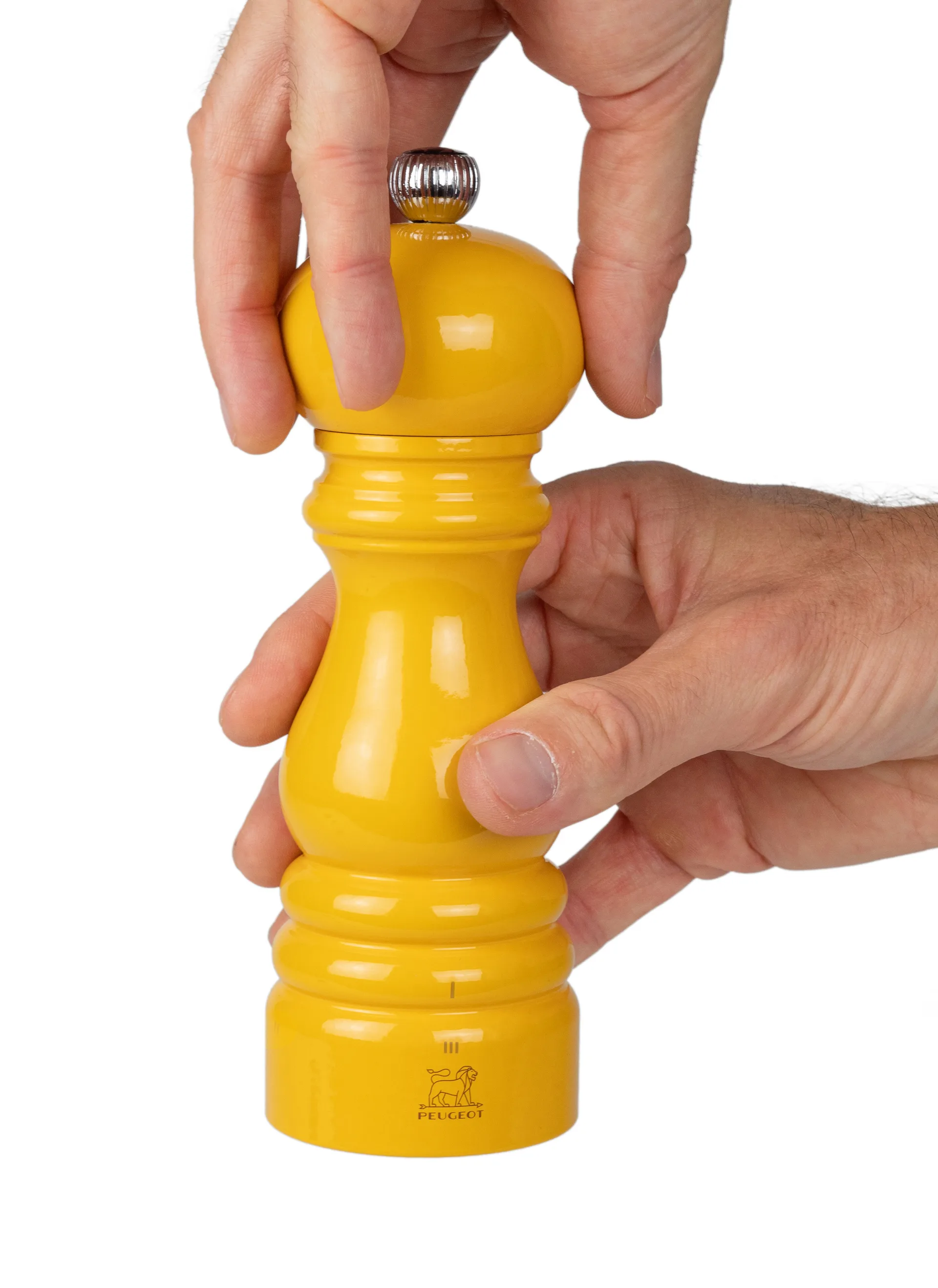 Parisrama Z suolamylly 18 cm, Yellow saffron Peugeot