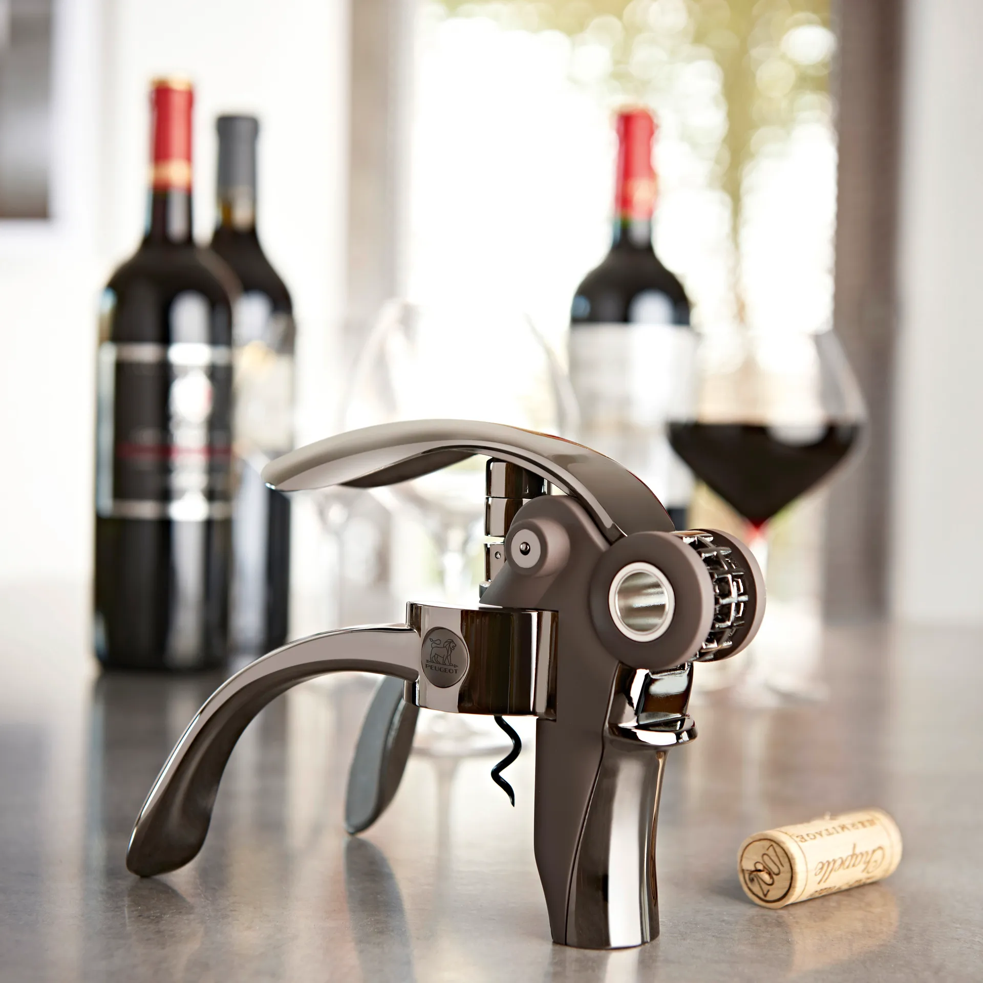 Peugeot Baltaz korkkiruuviavaaja, Musta Peugeot