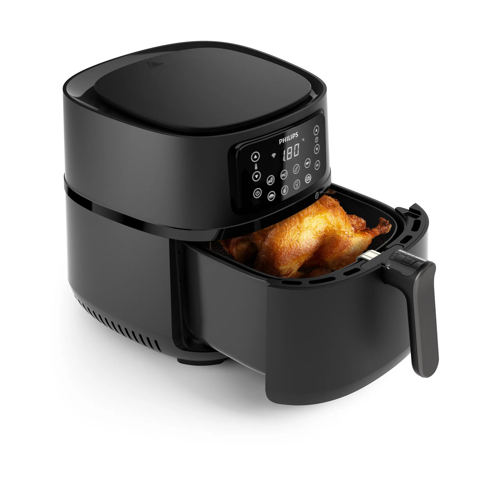 Cosmos Air fryer XXL HD9285/93 7,2 l, Musta Philips