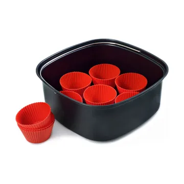 Philips Airfryer-kori XXL HD9956/00 extrasuuri 10 osaa - Musta - Philips