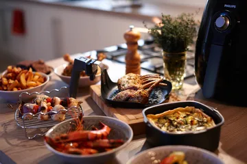 Philips paistosetti HD9925/01 8 osaa - Musta - Philips