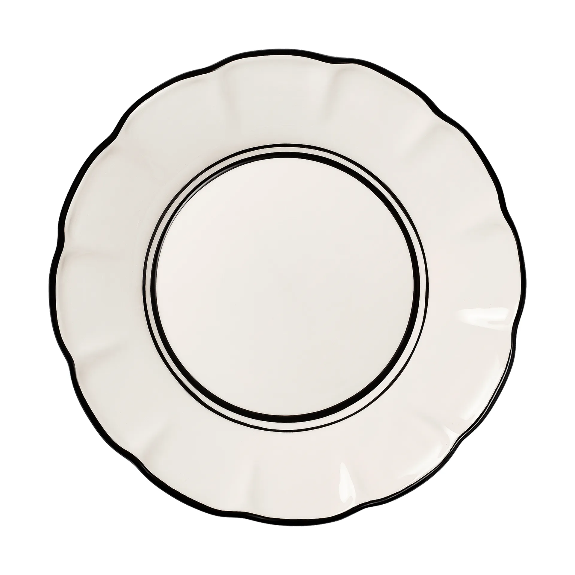 Bistro lautanen, Musta, 28 cm Pick a Poppy