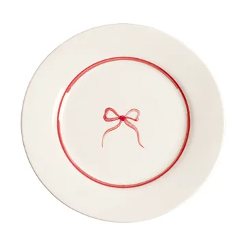 Bow salaattilautanen - Dark Pink, 22 cm - Pick a Poppy