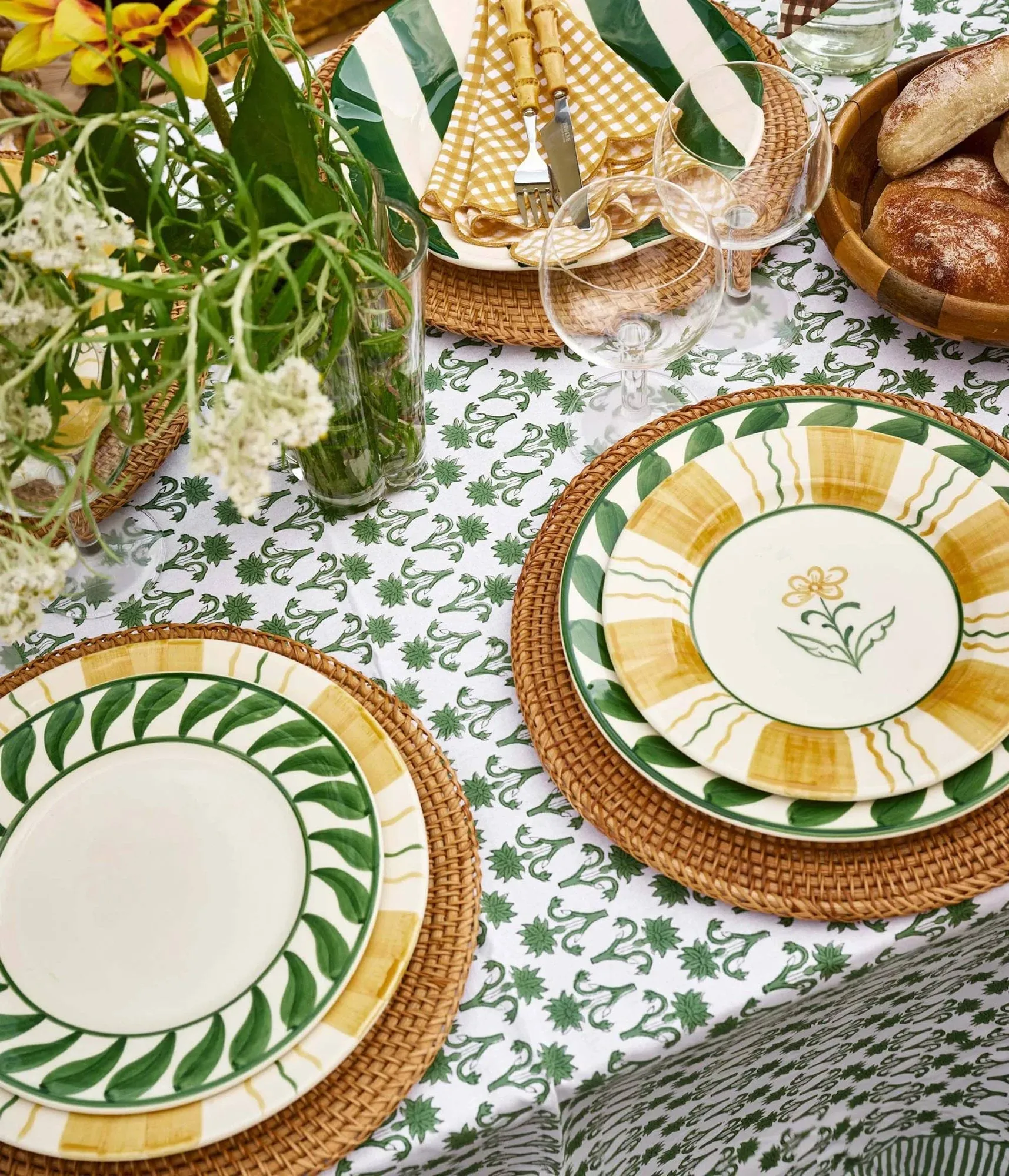 Classic Rattan pöytätabletti, Natural, 33 cm Pick a Poppy