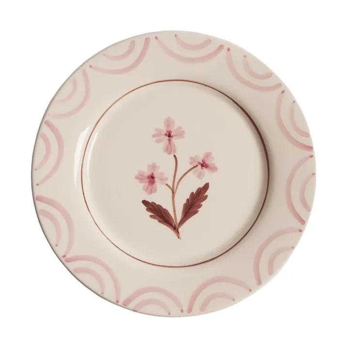 Cottage Flower lautanen - Light Pink, 28 cm - Pick a Poppy
