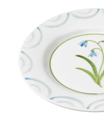 Cottage Flower lautanen - Vaaleansininen, 28 cm - Pick a Poppy
