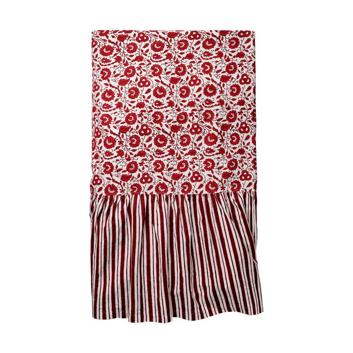 Damson pöytäliina - Burgundy, 250x150 cm - Pick a Poppy