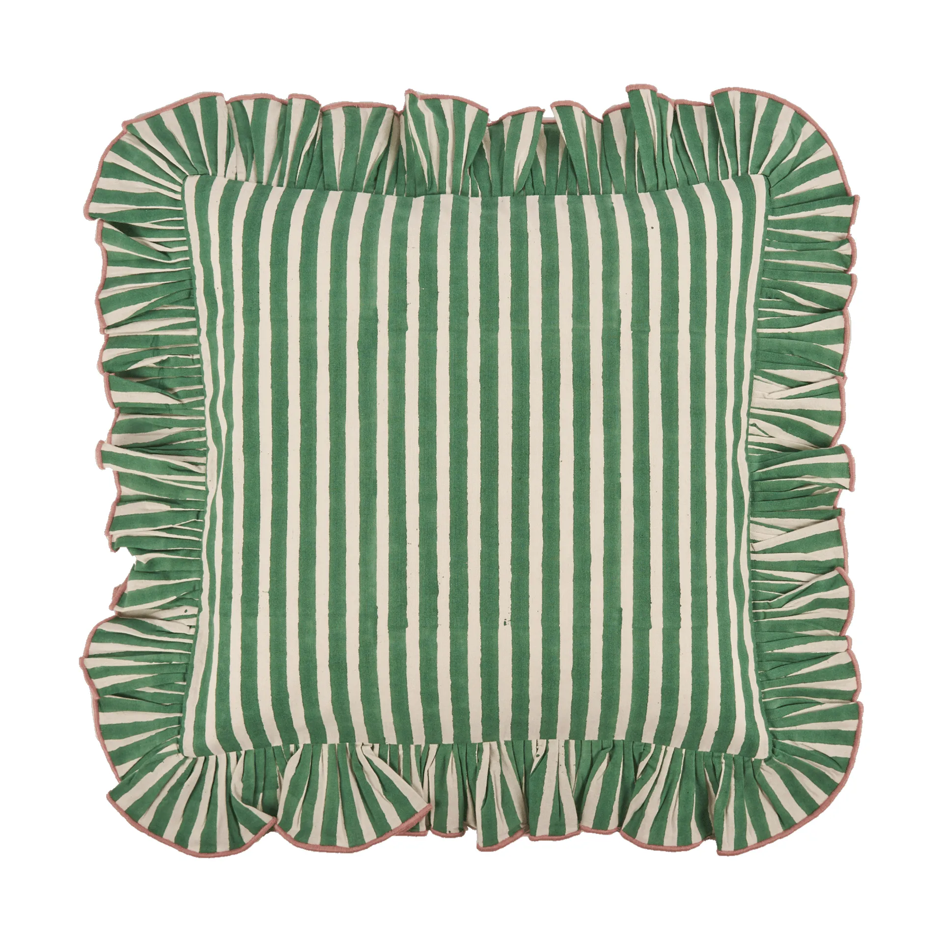 Devon-tyynynpäällinen, Green, 40x40 cm Pick a Poppy