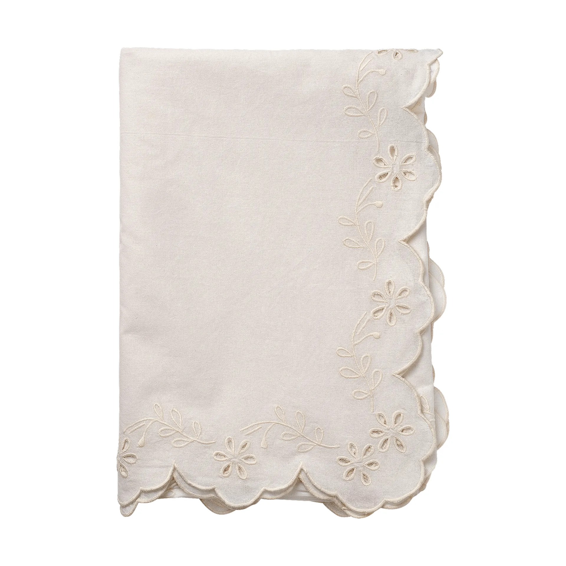 Lace pöytäliina, Offwhite, 180x250 cm Pick a Poppy