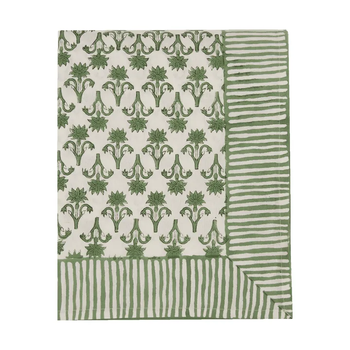 Lily pöytäliina - Green, 250x150 cm - Pick a Poppy