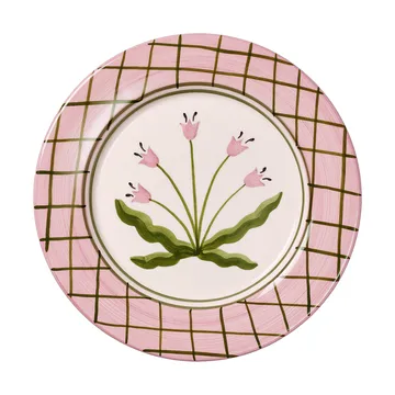 Madelen Möllard Tulip lautanen - Pink, 28 cm - Pick a Poppy