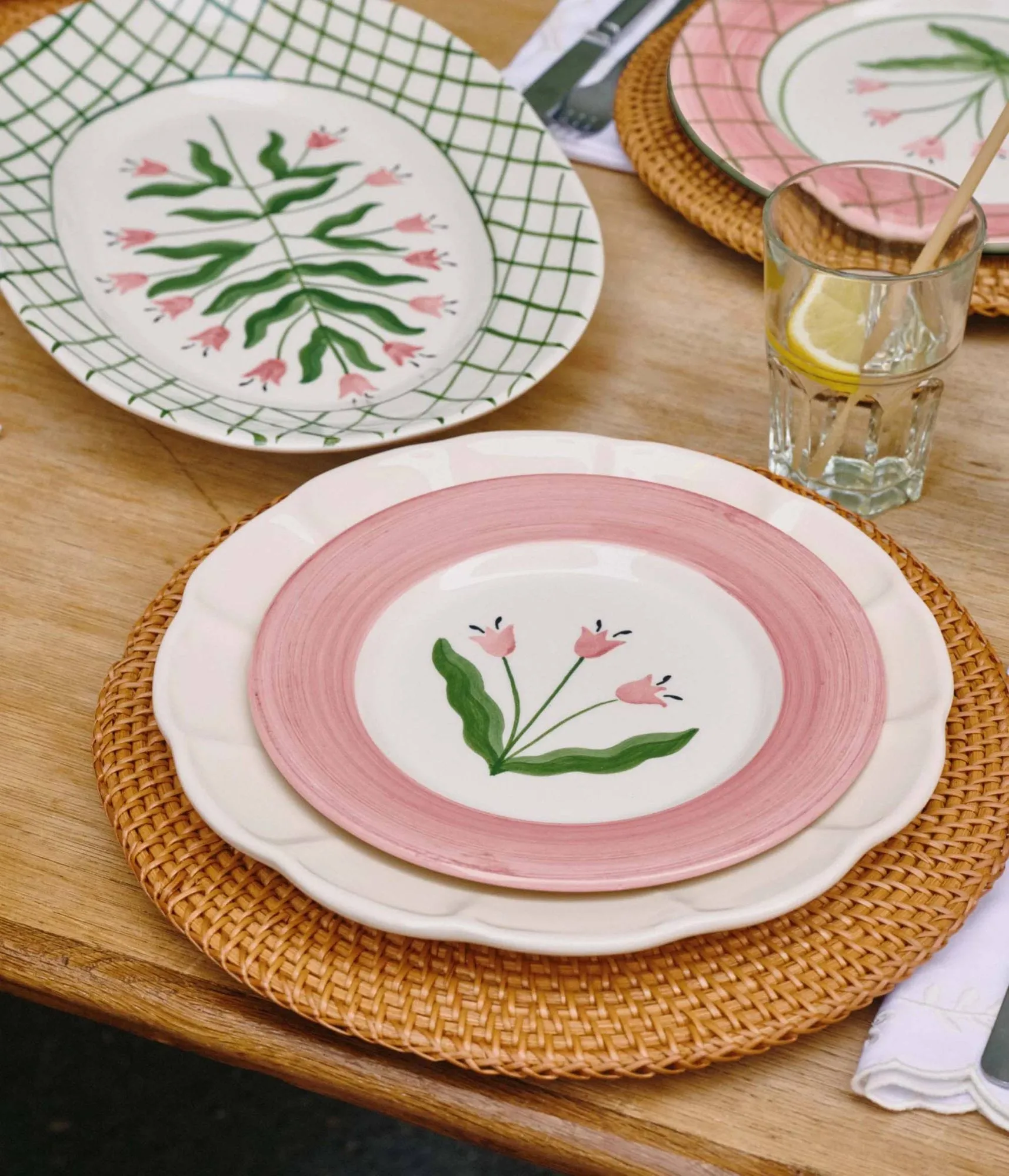 Madelen Möllard Tulip salaattiarkki, Pink, 22 cm Pick a Poppy