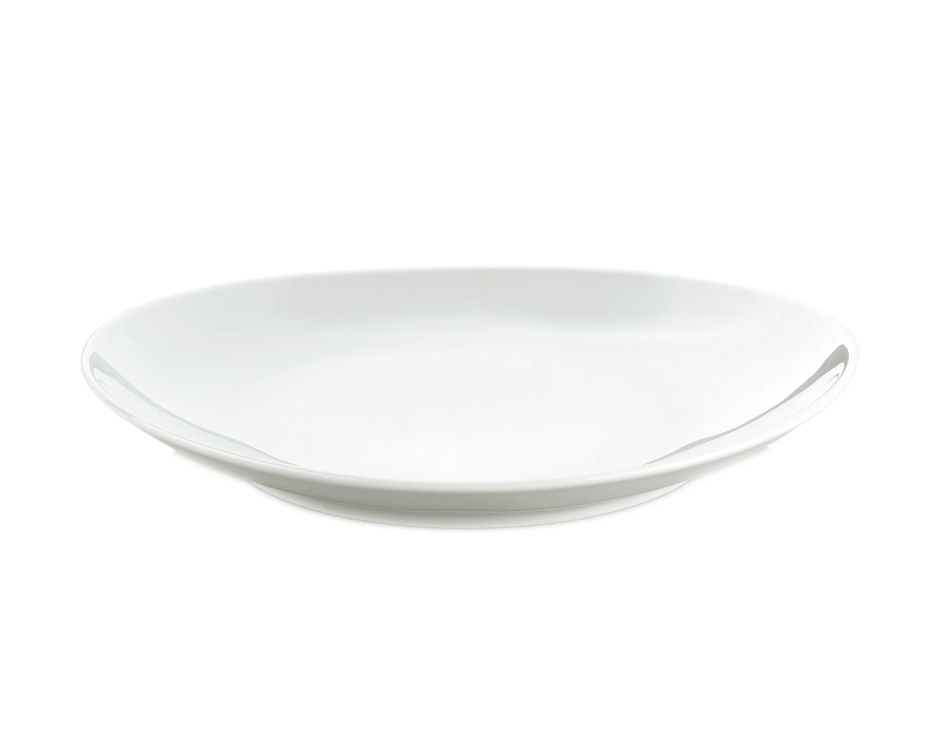 Pihvitarjotin suuri ovaali 29,5 cm, Valkea Pillivuyt