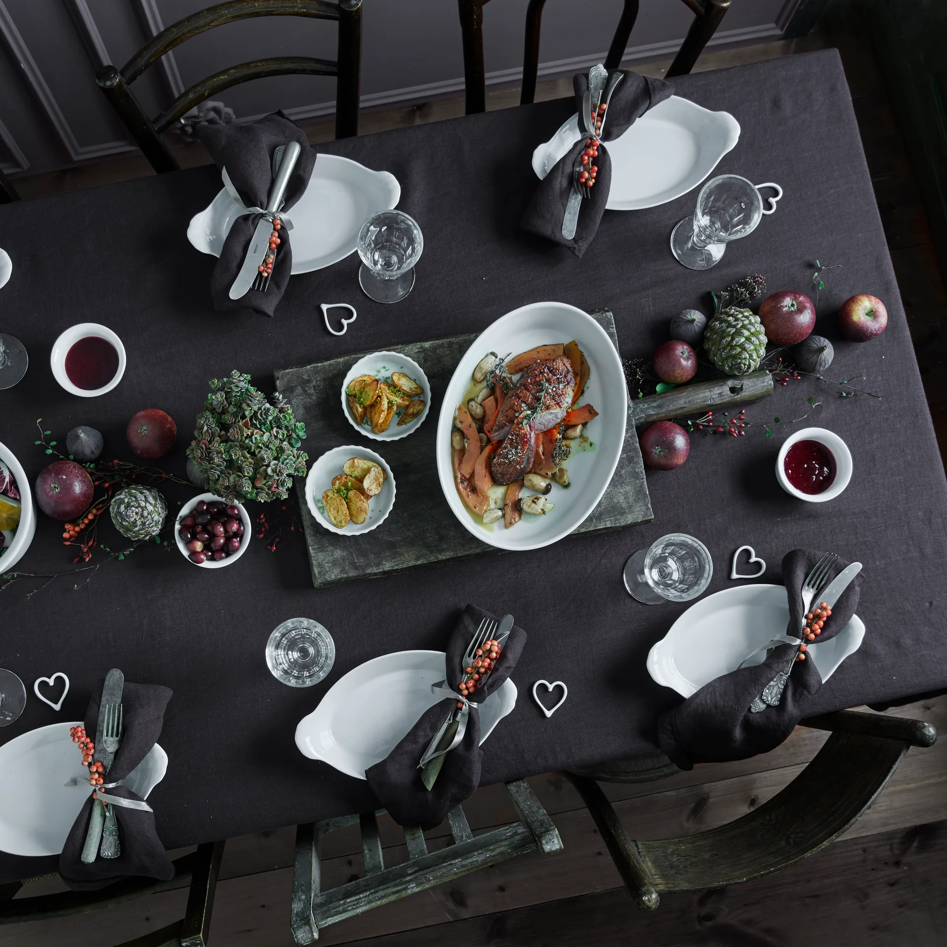 Pillivuyt-lautanen, ovaalinmuotoinen, Suuri Pillivuyt