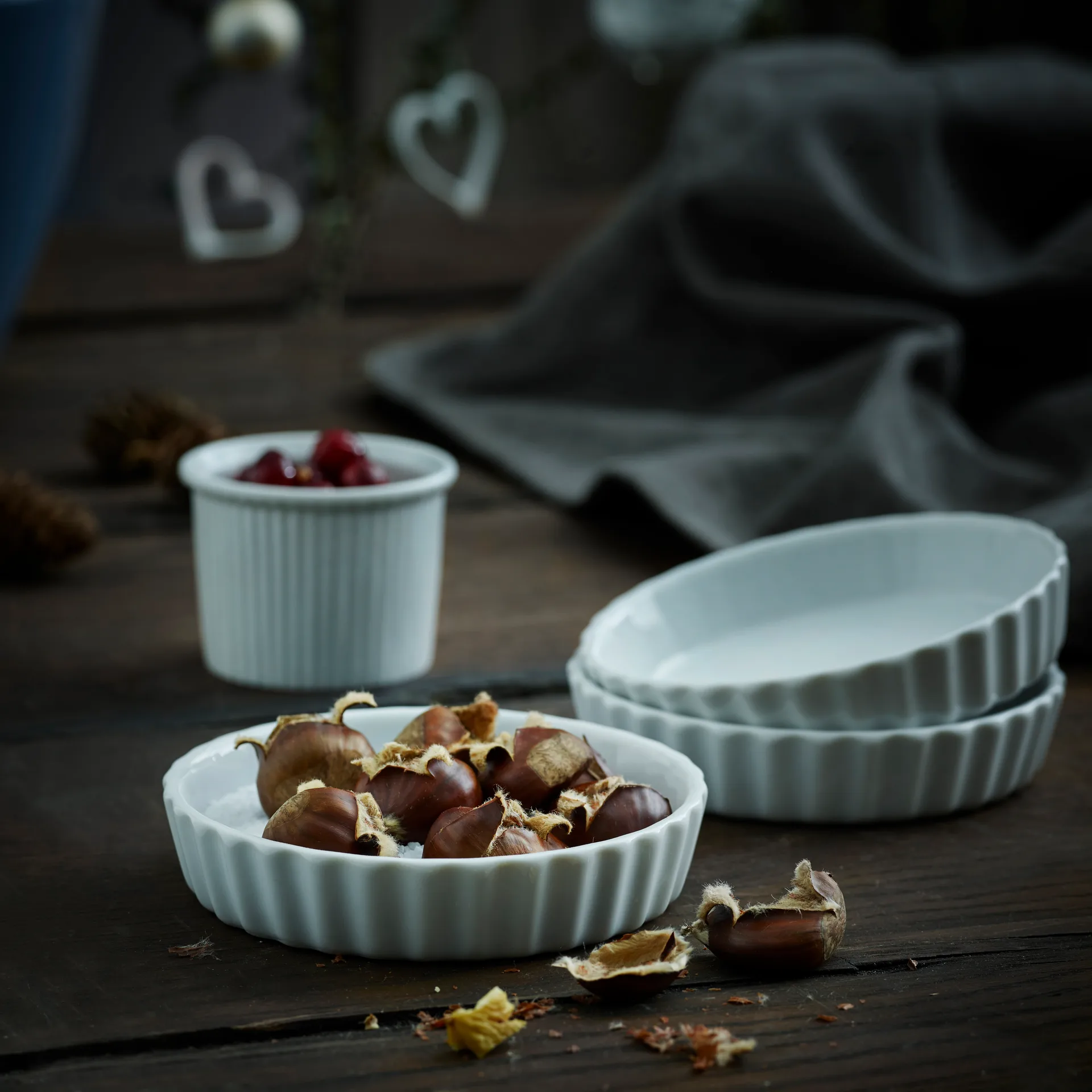 Pillivuyt-piirakkavuoka, pyöreä, valkoinen, Ø 11 cm Pillivuyt