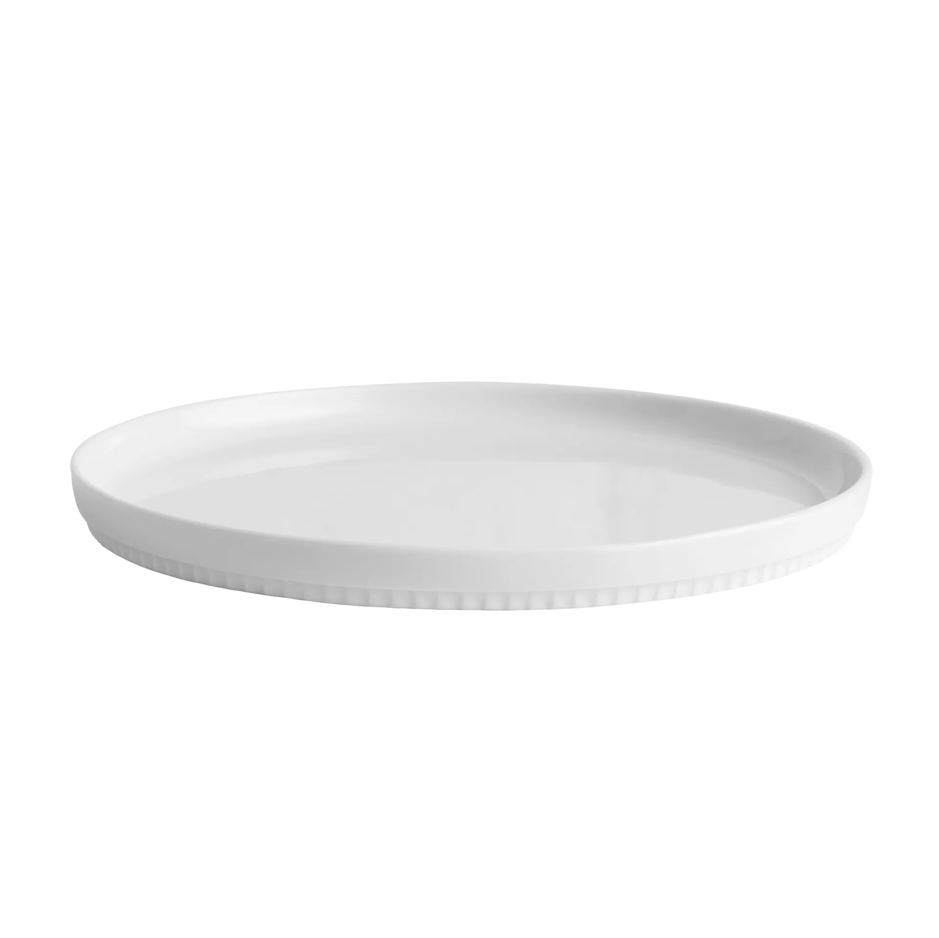 Toulouse-lautanen, suorat reunat Ø20 cm, Valkoinen Pillivuyt