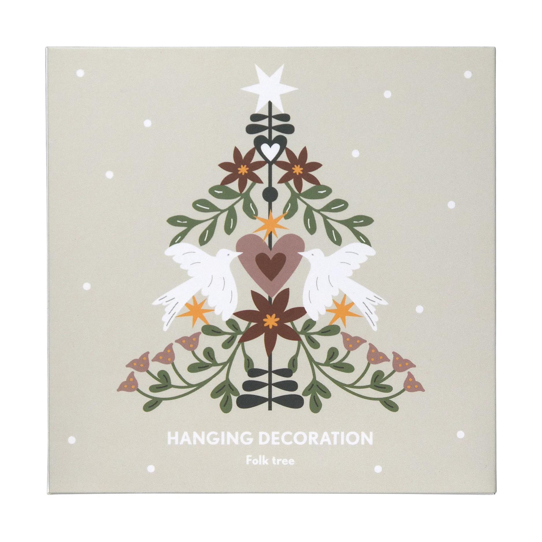 Folk tree koriste-riipus, Kulta Pluto Design