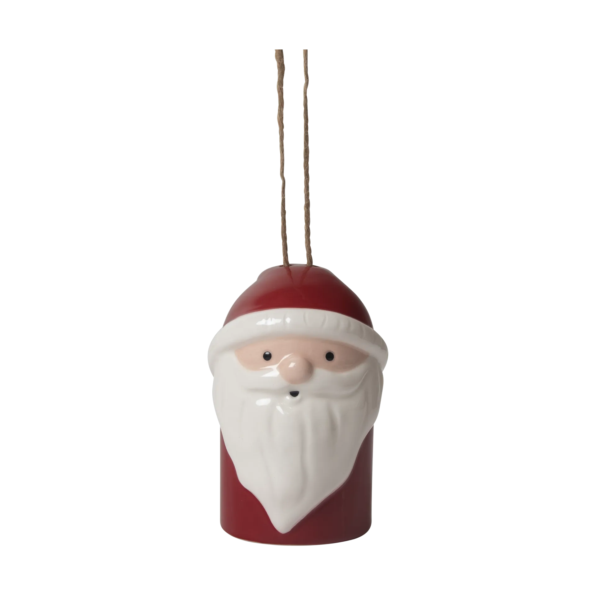 Joulupukki joulukuusenkoriste, Punainen-valkoinen Pluto Design