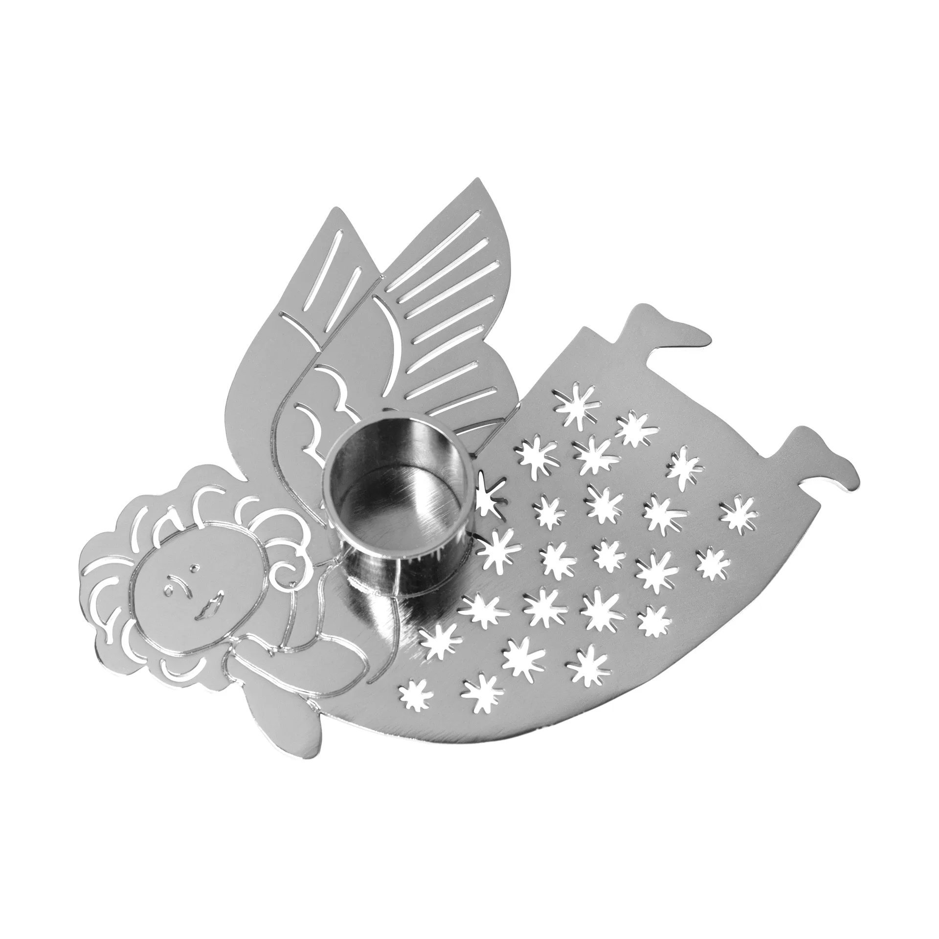 Lisa Larson Hanna kynttilänjalka, Hopea Pluto Design