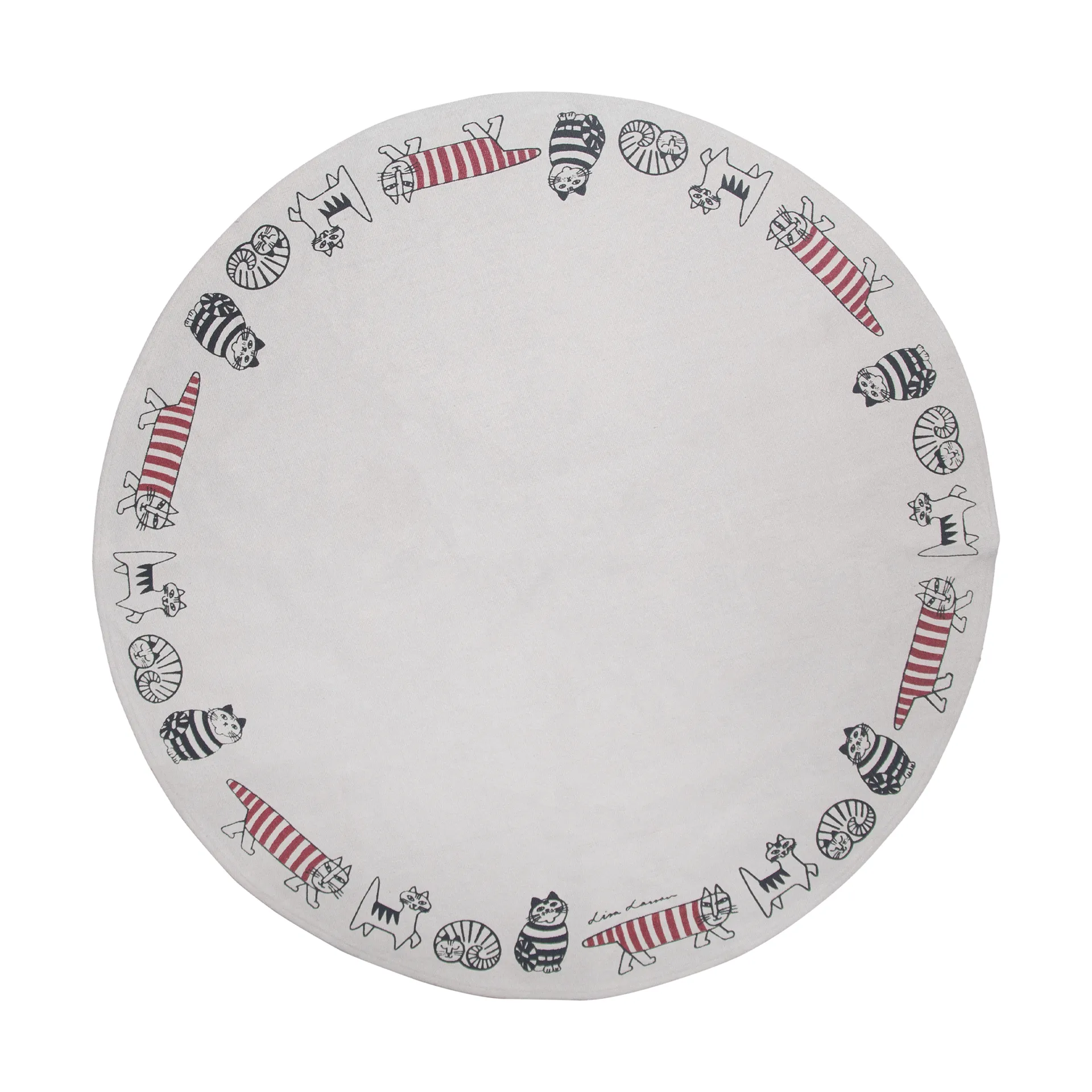 Lisa Larson joulukuusimatto Ø105,6 cm, Beige Pluto Design