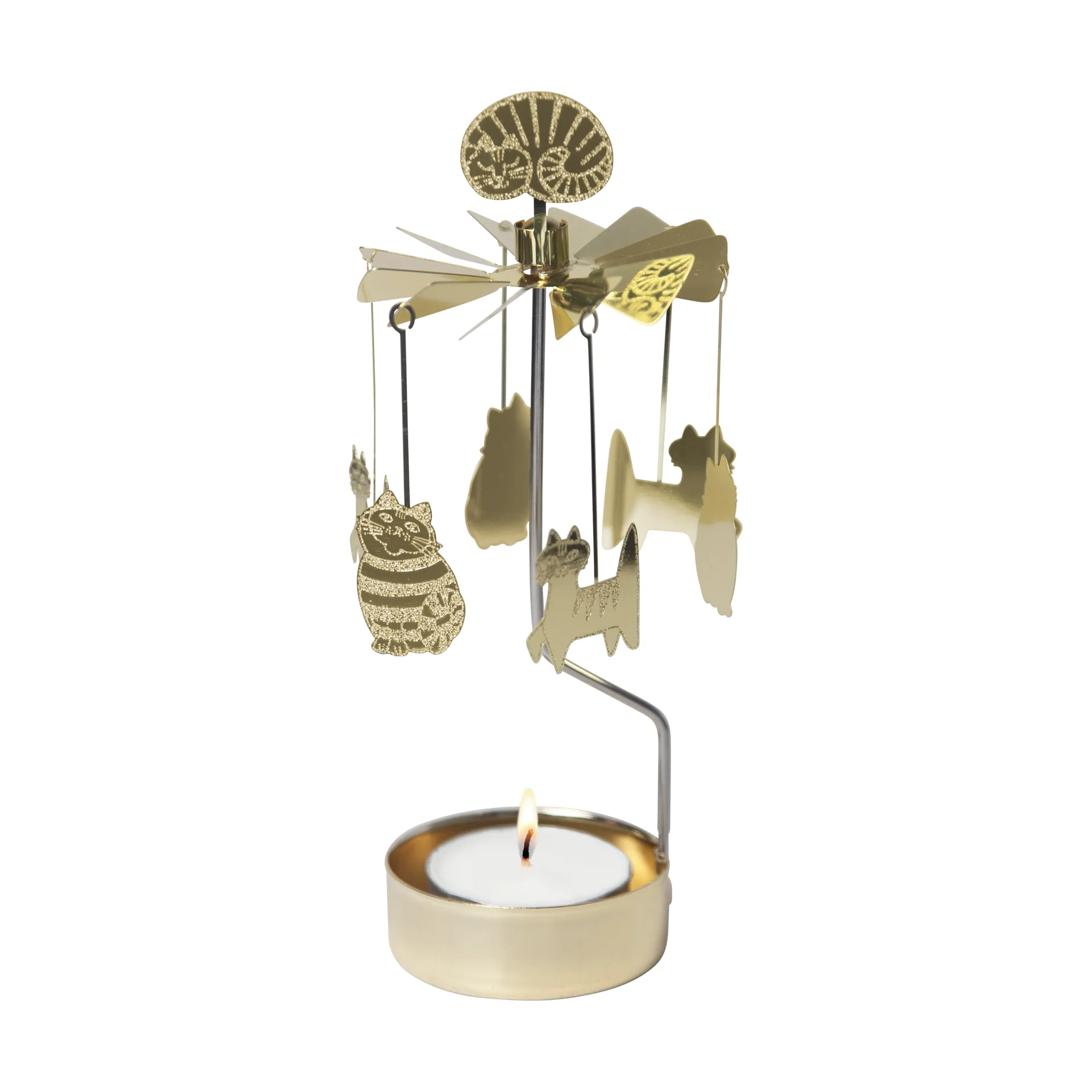 Lisa Larson kissat enkelikello, Kulta Pluto Design