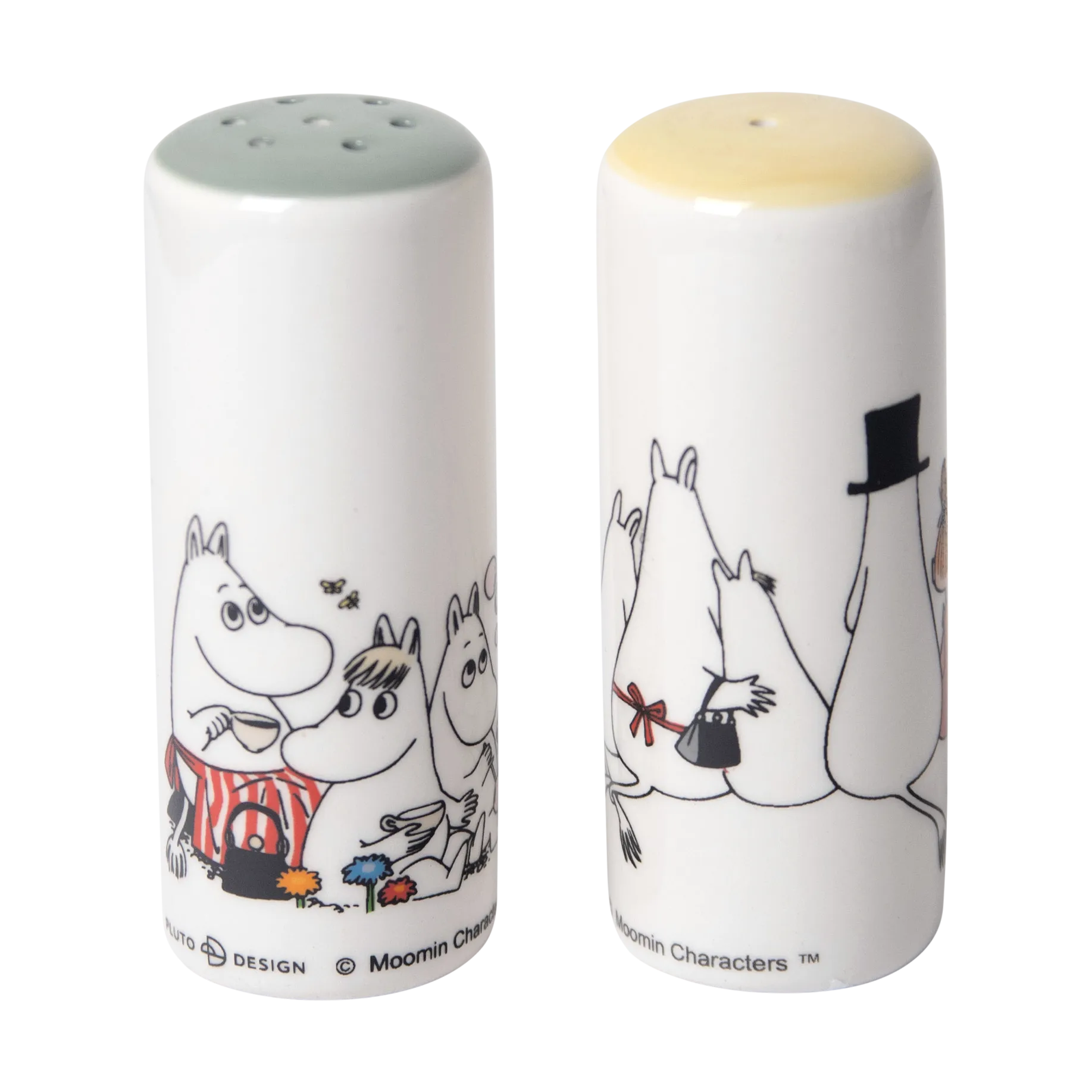 Moomin love suola & pippurisetti., Valkoinen-multi Pluto Design