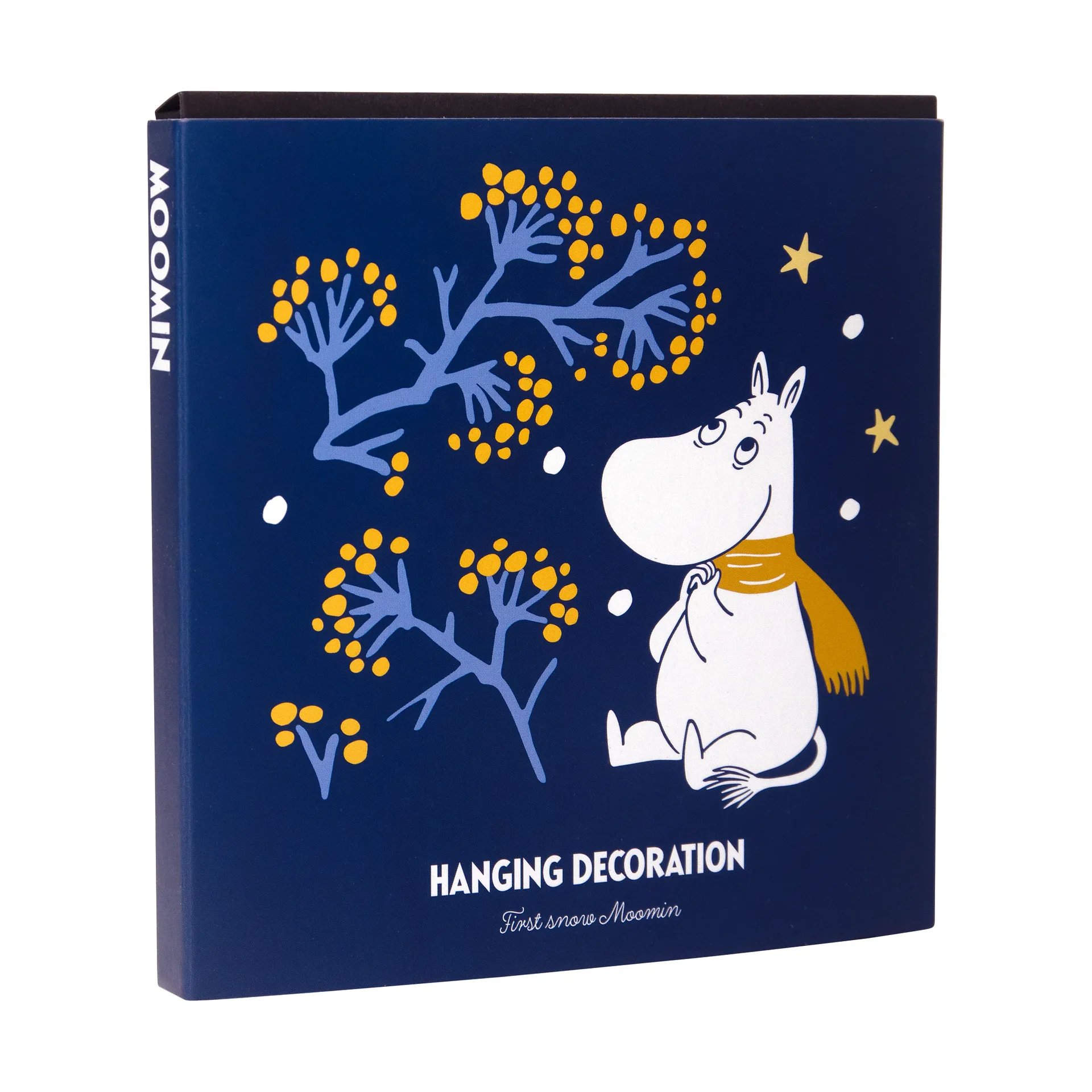 Muumi First snow joulukoriste., Kulta Pluto Design