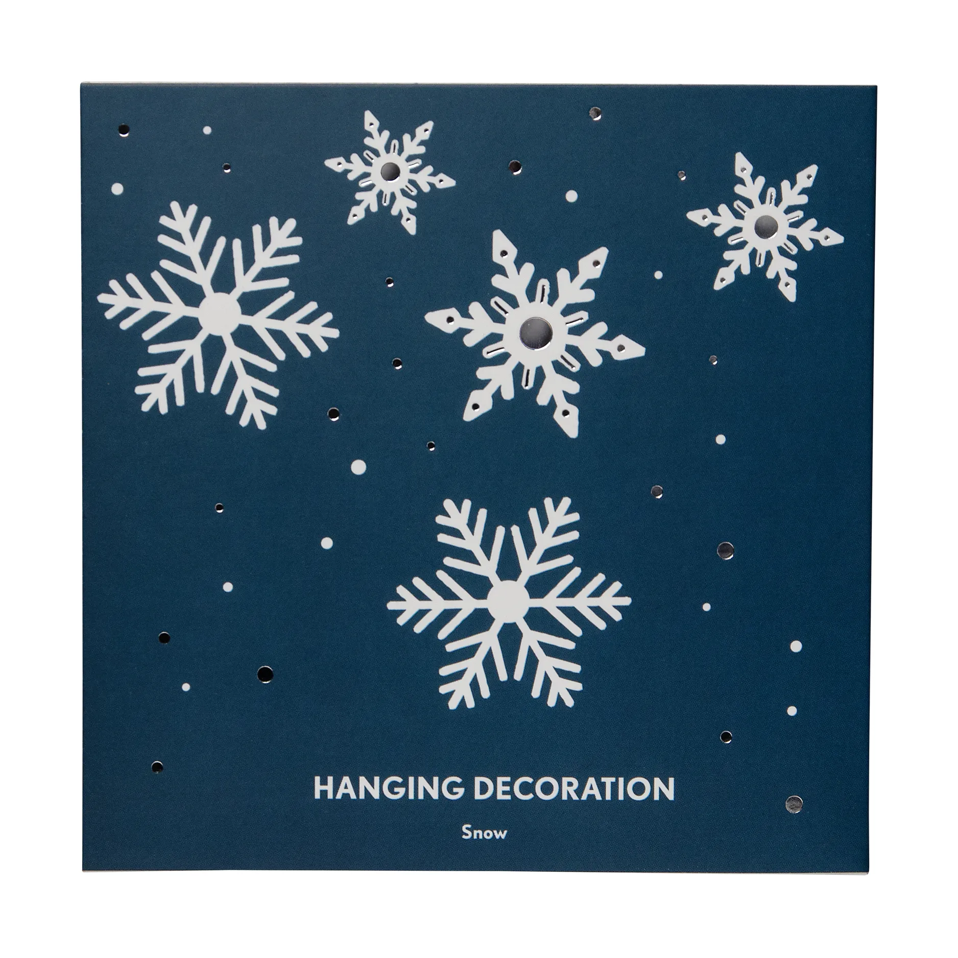 Snow joulukoriste., Hopea Pluto Design